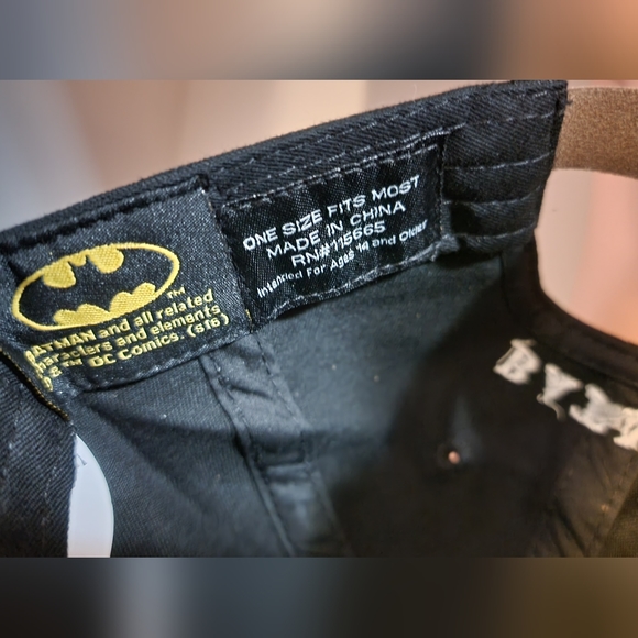 BNWOT Batman Strapback Adjustable Hat - Picture 6 of 6